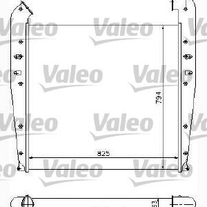 TURBO RADYATÖRÜ SCANIA 4 M.ACTROS - VALEO
