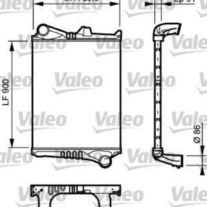 TURBO RADYATÖRÜ VOLVO FM - VALEO