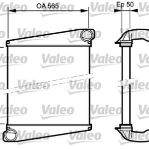 TURBO RADYATÖRÜ VOLVO FL6 - VALEO