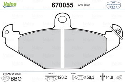 ARKA BALATA R21 86-94 LGN 93-01 SAFRANE 92-01 ESPACE 96-02 - VALEO