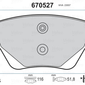 ARKA BALATA KNG 01 MONDEO 00 07 JAGUAR XTYPE 01 09 - VALEO