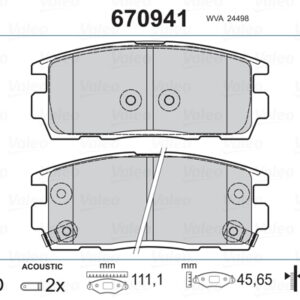 ARKA BALATA ANTARA 2.4-3.2 V6-2.0 CDTI 5.06 10 CAPTİVA 2.0D 2.2D 2.4 3.0 3.2 06.06 11 - VALEO