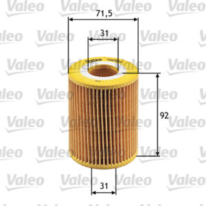 YAĞ FİLTRESİ OPEL MERIVA 1.7 CDTI - VALEO