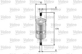 YAKIT FİLTRESİ BENZİN FORD FOCUS I 1.6 16V - VALEO