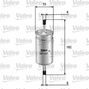 YAKIT FİLTRESİ VOLVO S40 1.6 1.8 2.0 2.4 T5 04 C30 V50 C70 2.4İ 06 FOCUS 1.6 1.8 98-04 2.0 04 - VALEO