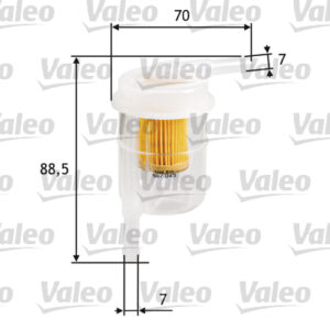 YAKIT FİLTRESİ BENZİN NISSAN MICRA 1.2- MICRA 1.0 - VALEO