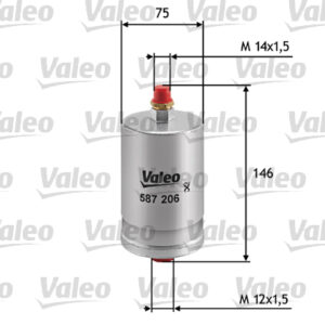 YAKIT FİLTRESİ BENZİN MERCEDES C CLASS C 180 - VALEO