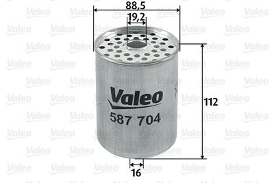 YAKIT FİLTRESİ MAZOT CITROEN C 15 1.8 D-PEUGEOT 205 1.8 D - VALEO