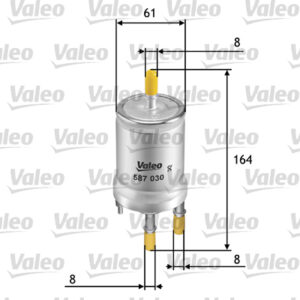 YAKIT FİLTRESİ BENZİN GOLF V 1.6 FSI-JETTA-POLO-A1-A3-TT-SEAT IBIZA-FABIA-OCTAVIA - VALEO