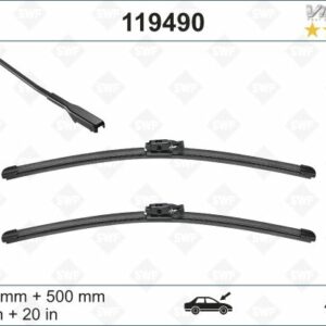 SWF VisioFlex Flat Blade X2 600 500 mm BMW X2 11/17 - VALEO