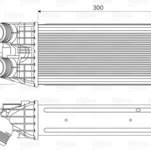 TURBO RADYATÖRÜ 207-208 DS3 - VALEO