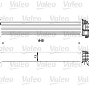 TURBO RADYATÖRÜ MERCEDES E CLASS-CLS CLASS - VALEO