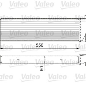 TURBO RADYATORU BMW M57N X5 E53 03 06 - VALEO