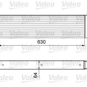 TURBO RADYATÖRÜ MEGANE-SCENIC - VALEO