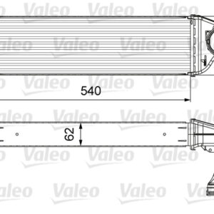 TURBO RADYATORU BMW N47 M57N2 E83 05 11 - VALEO