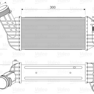 TURBO RADYATÖRÜ C4 PICASSO-3008 - VALEO