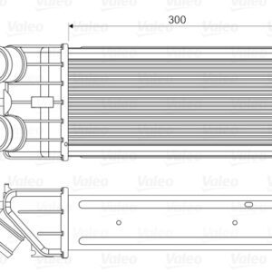 TURBO RADYATÖRÜ C2-C3 207 - VALEO