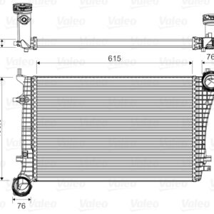 TURBO RADYATÖRÜ AUDI A3-CADDY-GOLF-JETTA-SCIROCCO SKODA SUPERB-OCTAVIA LEON-ALTEA - VALEO