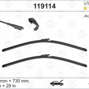 SWF AQUABLADE FLAT BLADE X2 750 730 MM FORD GALAXY S-MAX 18 SWF MUZ TİPİ SİLECEK BİNEK - VALEO