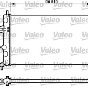 RADYATÖR OPEL ASTRA II - VALEO