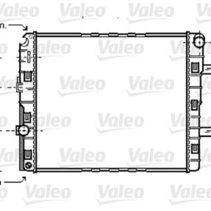 RADYATÖR MERCEDES ATEGO 712 - VALEO