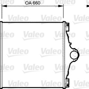 TURBO RADYATÖRÜ IVECO EUROSTAR/EUROTECH - VALEO