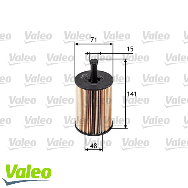 YAĞ FİLTRESİ T5-T4-PASSAT-POLO-BORA-GOLF-JETTA-TOURAN-TIGUAN-CORDOBA-LEON-IBIZA-TOLEDO - VALEO