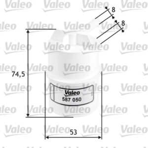 YAKIT FİLTRESİ BENZİN MITSUBISHI L 200 2.0-COLT III - VALEO