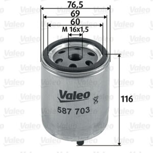 YAKIT FİLTRESİ MAZOT RENAULT ESPACE III 2.2 TD 12V-LAGUNA-MASTER - VALEO