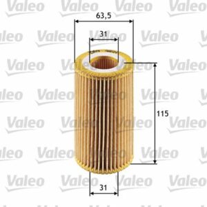 YAG FILTRESI BMW M47 D20 E39 E46 00 03 204D3 FREELANDER 1 L314 Td4 00 06 - VALEO