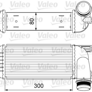 TURBO RADYATÖRÜ C8-JUMPY EXPERT - VALEO