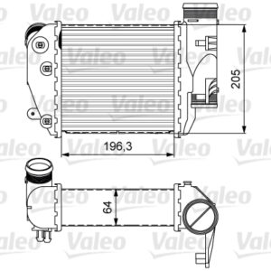 TURBO RADYATÖRÜ AUDI A6 - VALEO