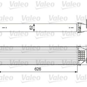 TURBOSARJ RADYATORU MERCEDES X156 W176 W246 C117 - VALEO