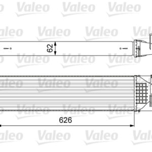 TURBOSARJ RADYATORU MERCEDES X156 X117 W176 W246 C117 - VALEO