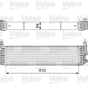 TURBO RADYATÖRÜ NISSAN QASHQAI - VALEO