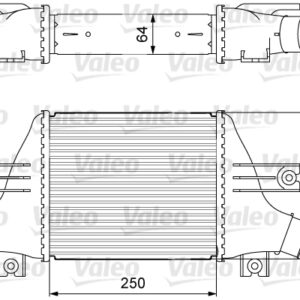 TURBO RADYATÖRÜ MITSUBISHI ASX-4008-C4 - VALEO