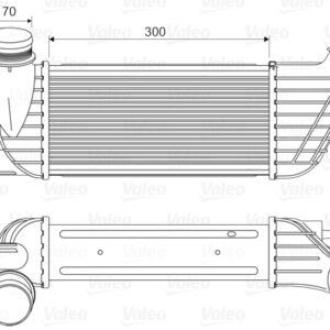 TURBO RADYATÖRÜ C8-JUMPY-EXPERT-SCUDO - VALEO