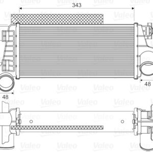 TURBO RADYATÖRÜ FOCUS-C-MAX-GRAND C-MAX - VALEO