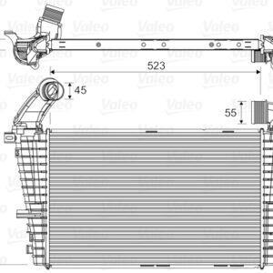 TURBO RADYATÖRÜN OPEL ASTRA TURBO RADYATÖRÜ BİNEK - VALEO