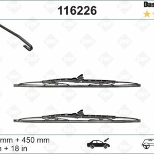 SWF X2 450 450 MM MULTI SWF KONVANSİYONEL TİP SİLECEK BİNEK - VALEO