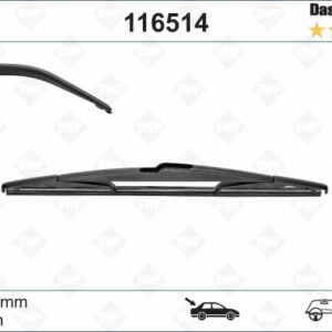 SWF X1 300 MM ARKA ASTRA J SWF KONVANSİYONEL TİP SİLECEK BİNEK - VALEO