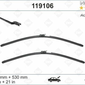 SILECEK SUPURGESI TAKIMI 600mm / 530mm MERCEDES E-CLASS C238 A238 17 ISITMALI SWF - VALEO