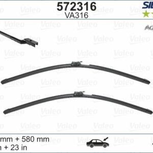 SILECEK SUPURGESI TAKIMI 650mm / 580mm MERCEDES X166 W166 C292 ISITMALI - VALEO