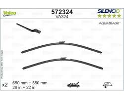 SILECEK SUPURGESI TAKIMI 650mm / 550mm MERCEDES SL-CLASS R231 12 ISITMALI - VALEO