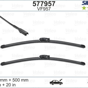 SİLENCİO VF957 X2 600 500MM ÖN BMW X2 SİLENCİO X-TRM FLAT BLADE MUZ TİPİ SİLECEK BİNEK - VALEO