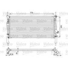 RADYATÖR FORD TRANSIT CAMIONNETTE 2006 - VALEO
