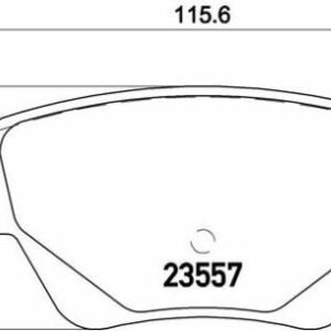 ARKA BALATA KNG 01 MONDEO JAGUAR XTYPE - VALEO