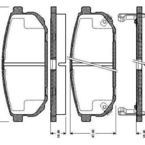 ARKA BALATA KIA SORENTO 2.4 02 2.5 CRDI 02 06 3.3 06 3.5 V6 02 - VALEO