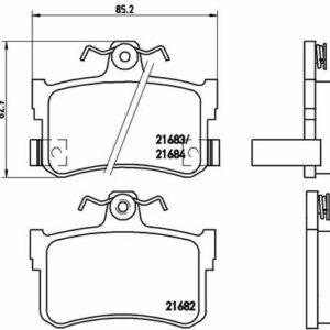 ARKA BALATA ROVER 800 820 825 827 MG TF MGF RD - VALEO