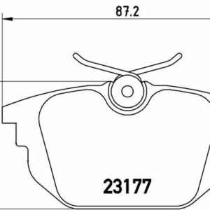 ARKA BALATA TMPR-TİPO 2000ie PUNTO ALFA 33-145-146-155 - VALEO